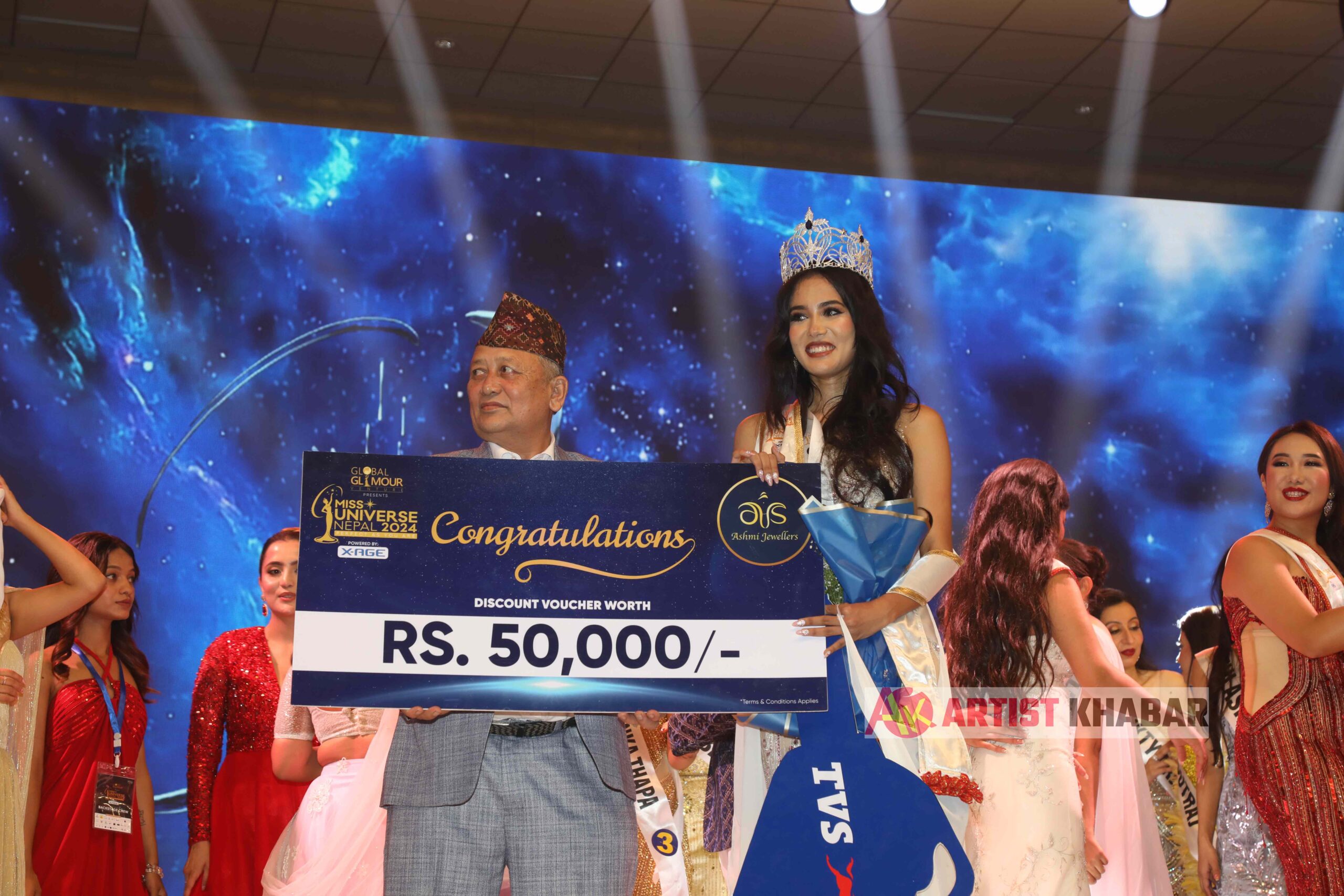 sampada ghimire, winner of miss universe nepal 2024