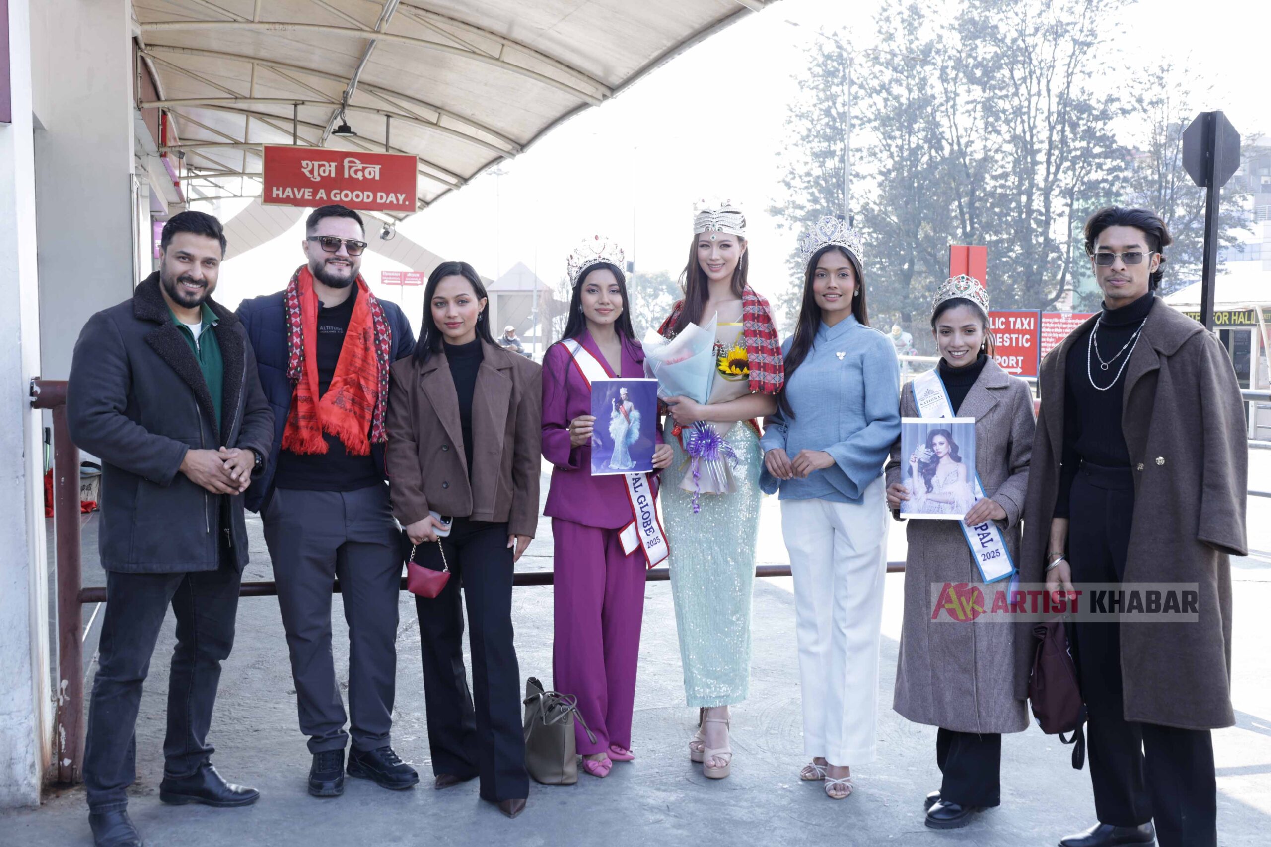 miss globe 2025 Chayathanus “Cheraim” Saradatta in nepal